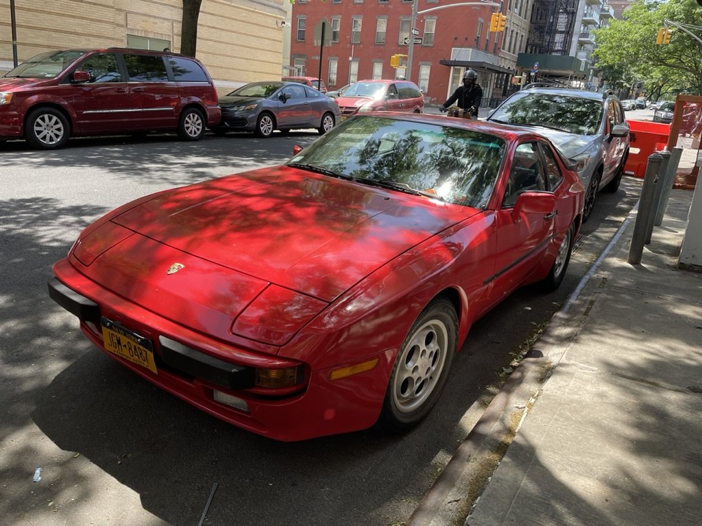  A driver unconcerned with parking this expensive sports car on a Brooklyn street.  I often see it parked around here.  