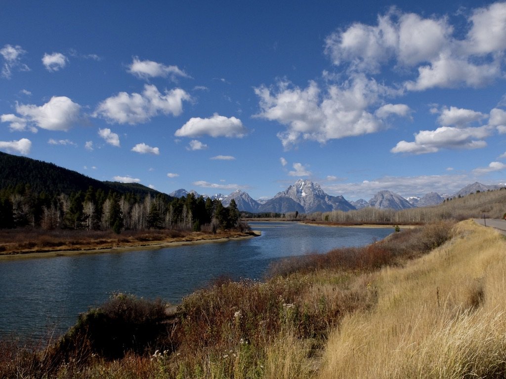  Oxbow Bend.   On one of the many times we drove by that week.  We had to stop each time &amp; "take it in."  