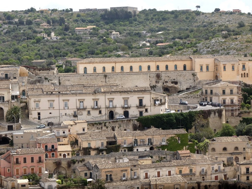  In the wall, one can see Roman catacombs but we were here for the chocolate. 