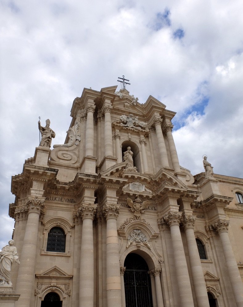 Cathedral of Syracuse. Isola di Ortigia.