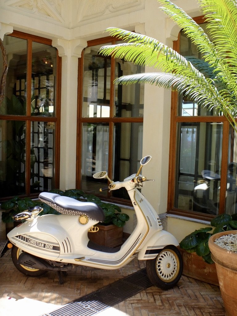  Grand Hotel Timeo.  A Vespa that’s a lot fancier than the one I used to have.  Walking tour with Chiara Rozzi.  