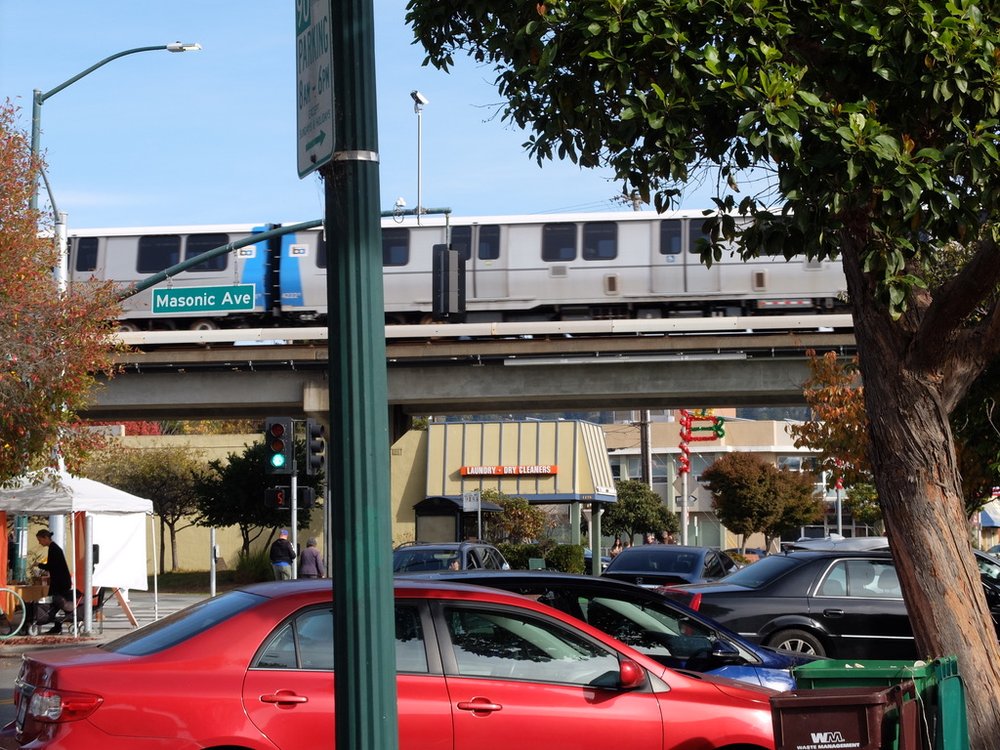 BART, Bay Area Rapid Transit.