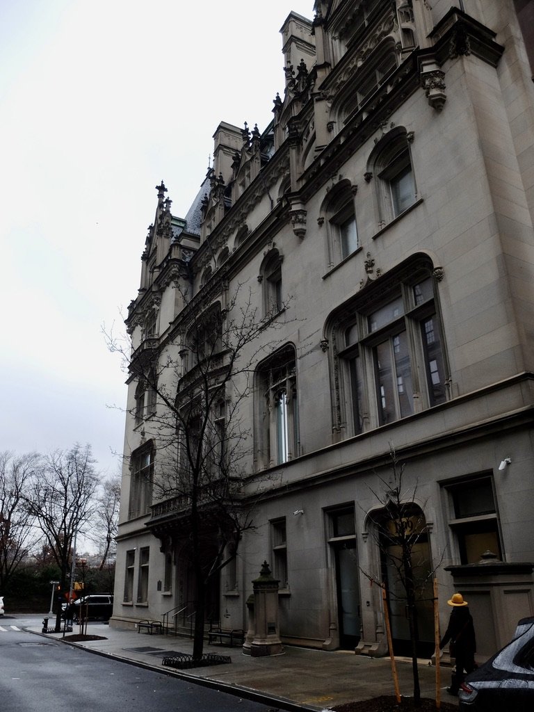  The Jewish Museum in the c. 1907-08 “Warbutg Mansion,… a case  study in architectural adaptation and assimilation in the battle to  bring a Gilded Age mansion into modern museum usage.”   