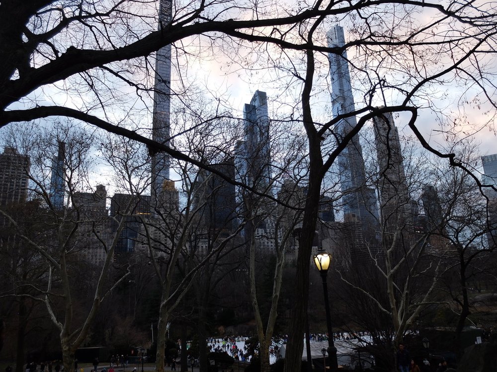 From Central Park.