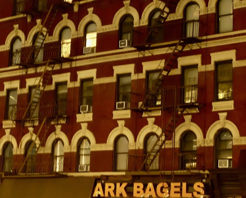 "ARK BAGELS" - A Chelsea evening walk to Cook Shop restaurant &amp; then to see "Buena Vista Social Club." 