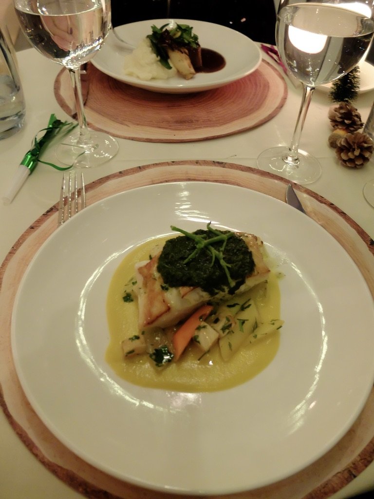  New Year’s eve dinner at Brooklyn Botanic Garden’s  Lightscape - Catered by Danny Meyer Union Square Hospitality Group. 