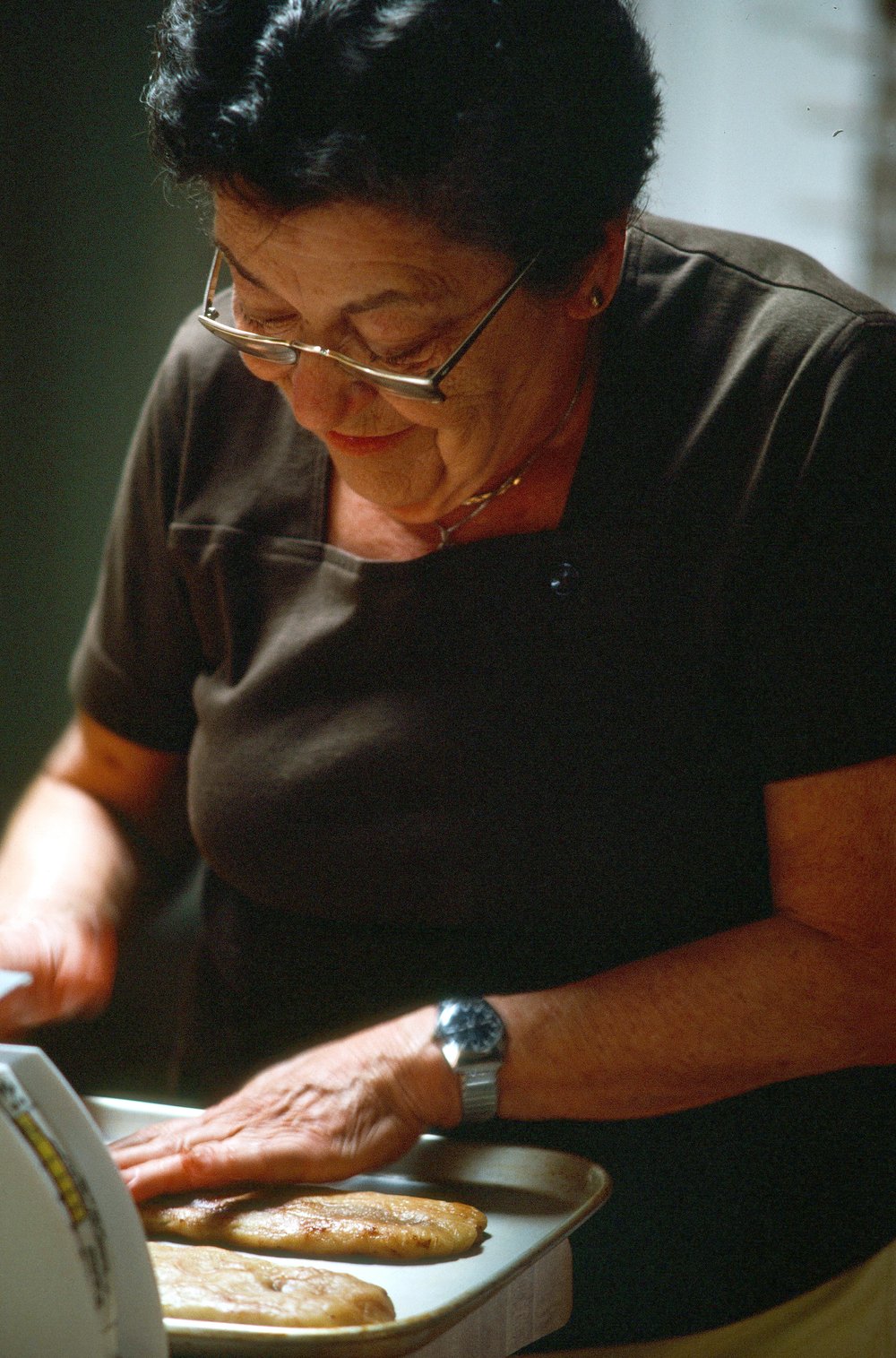  …was one of my mom’s pastry specialties.  She made one type, with or without chocolate frosting.   