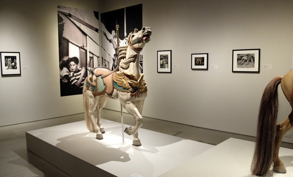  The Jewish Museum.  Russian born Charles Carmel -  Carousel Horse,  c. 1914 in the Coney Island style.  https://stories.thejewishmuseum.org/giddy-up-coney-island-style-carousel-horses-6a09b2d4b4b6 