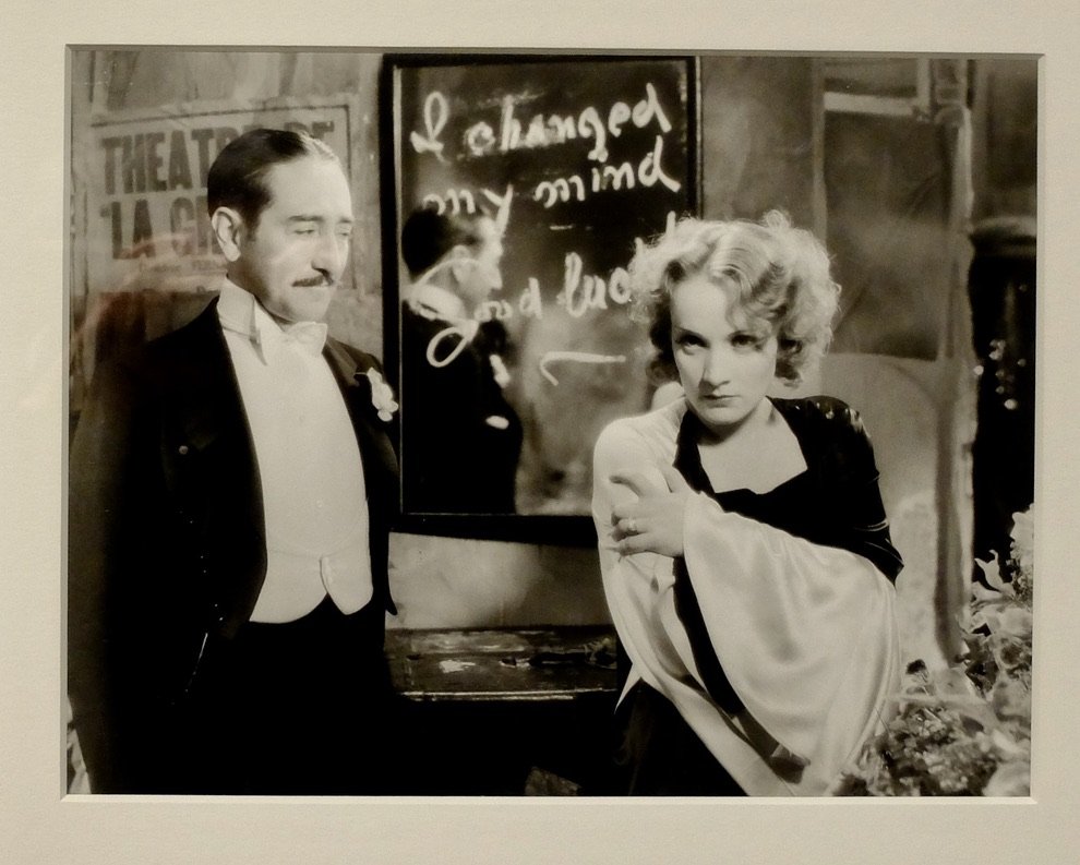  “I changed my mind.  Good luck.”  International Center of Photography Museum.   Play the Part/Marlene Dietrich.  