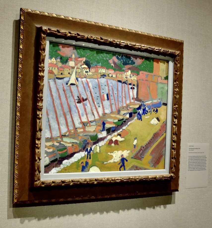  At the MET -  Vertigo of Color - Matisee, Derain &amp; the Origins of Fauvism.   By Derain. 