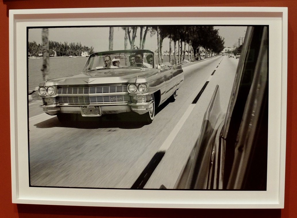   Brooklyn Museum - Spike Lee -  Creative Sources.    Muhammad Ali Driving His Cadillac, 1966   by Gordon Parks, Fort Scott, Kansas, 1912-2006.  I don’t know how Parks took this photo but I am in awe.       