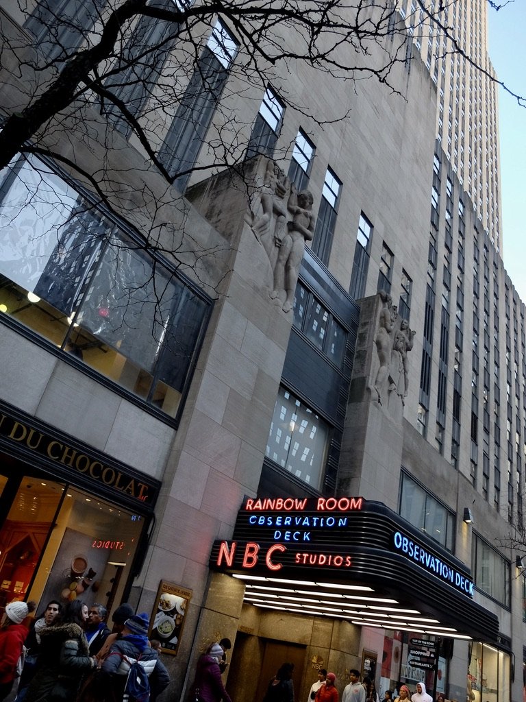 Rockefeller Center.