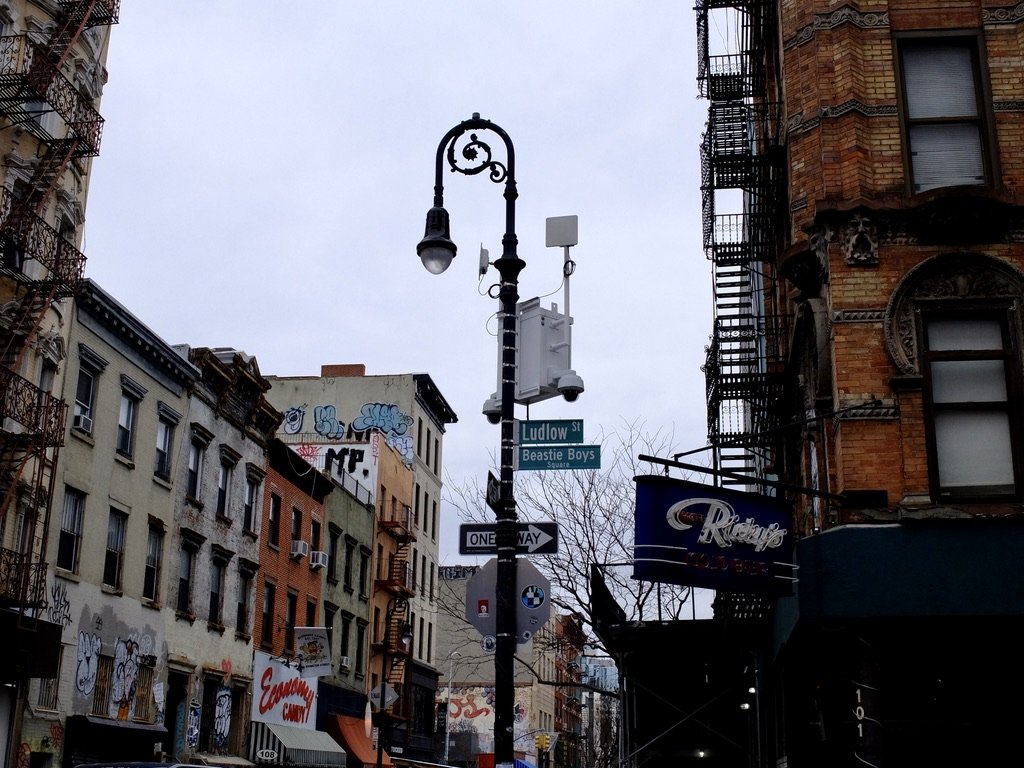Lower East Side.  "Beastie Boys Sq."