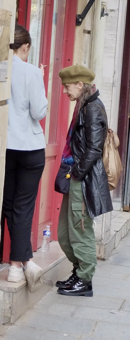 Is she a Bobo? “Bobo is a portmanteau word used to describe the socio-economic bourgeois-bohemian group in France, the French analogue to the English notion of the ‘champagne socialist’.”