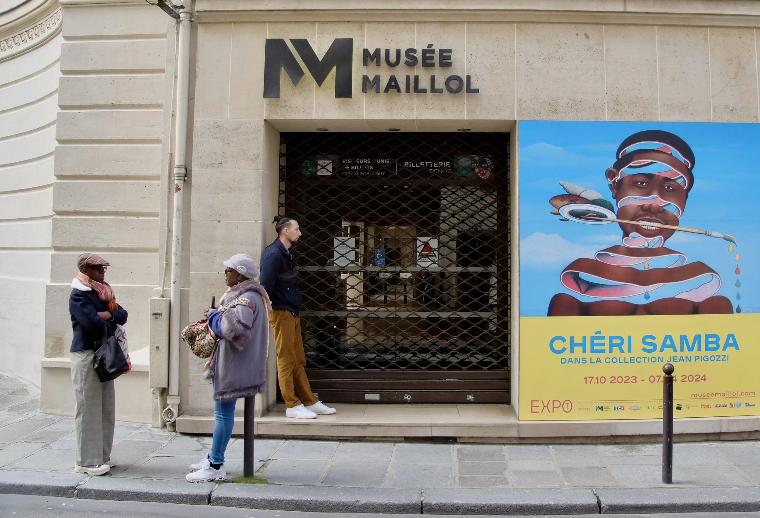 On the Rue de Grenelle. Mailllol was an internationaly acclaimed French painter & sculptor.