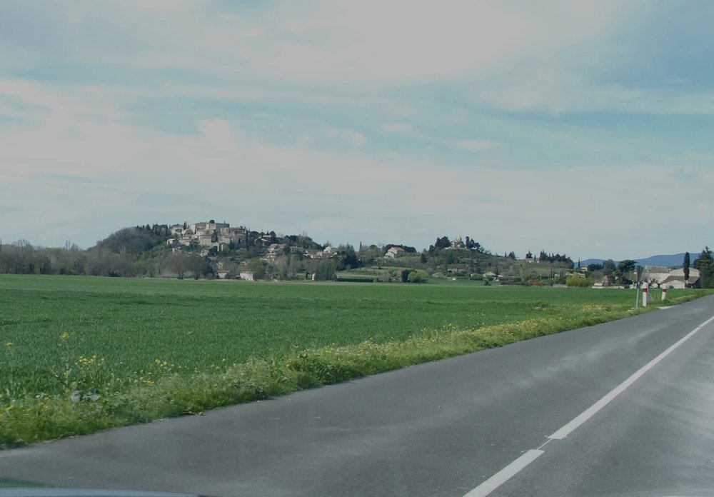 Approaching Montélimar.