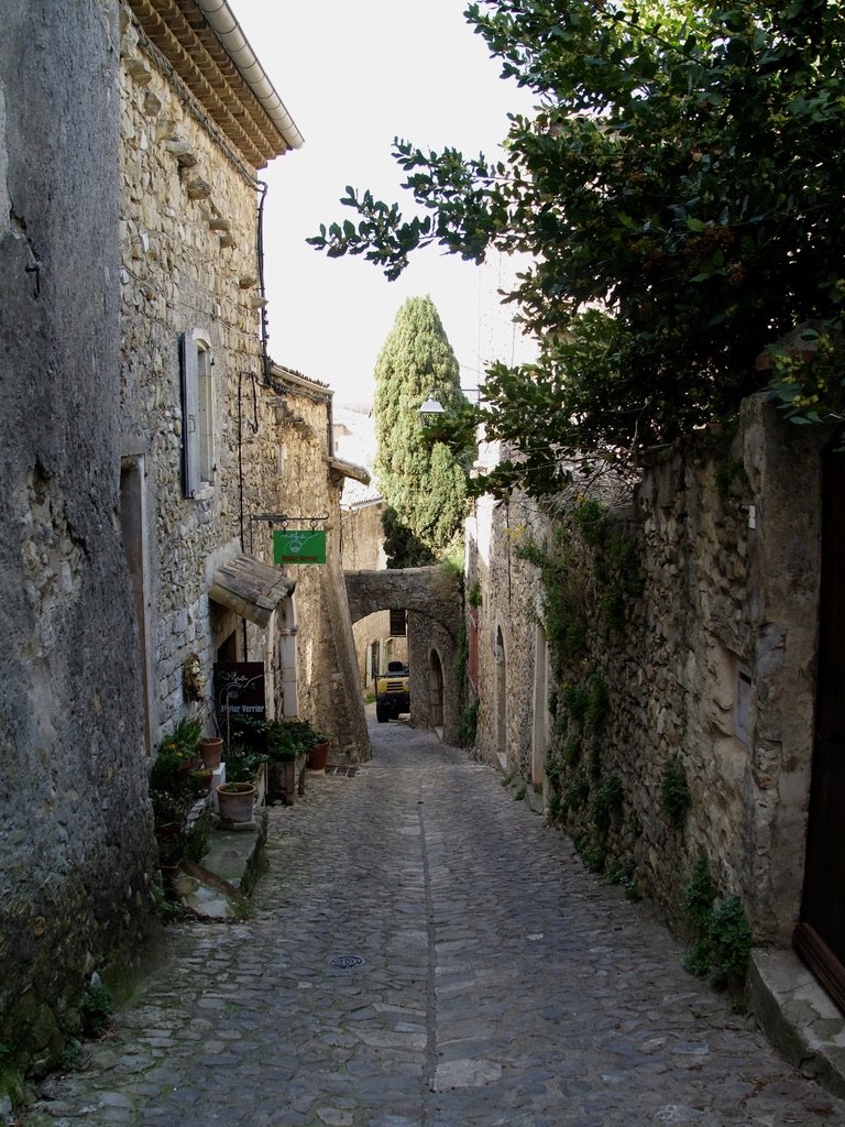  We headed to Miramode because it “ …ranked among the Most Beautiful Villages in France  Mirmande, the jewel of the Drôme Valley, can be discovered by strolling through its many picturesque medieval streets.”  Miramande -Village classé. That’s what t