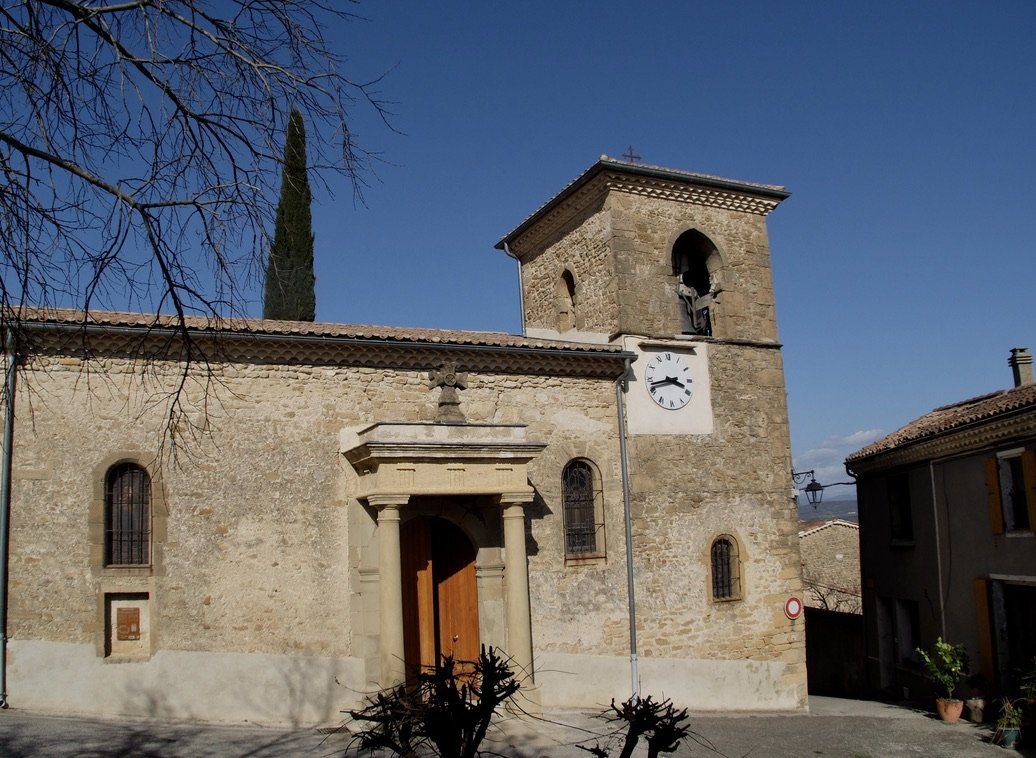 Chabrillan. en Drôme Provençale. 