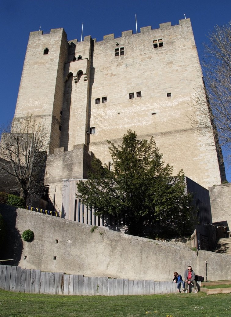  Tour de Crest ca. 10th-14th centuries.  “One of the highest  keeps   donjon i n Europe, if not the highest (52 metres/171 feet).”  Yes, we climbed to the top. 