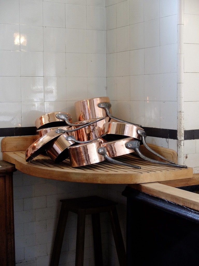  Cuisine  kitchen  in Le Musee Comte Moïse de Camondo. 