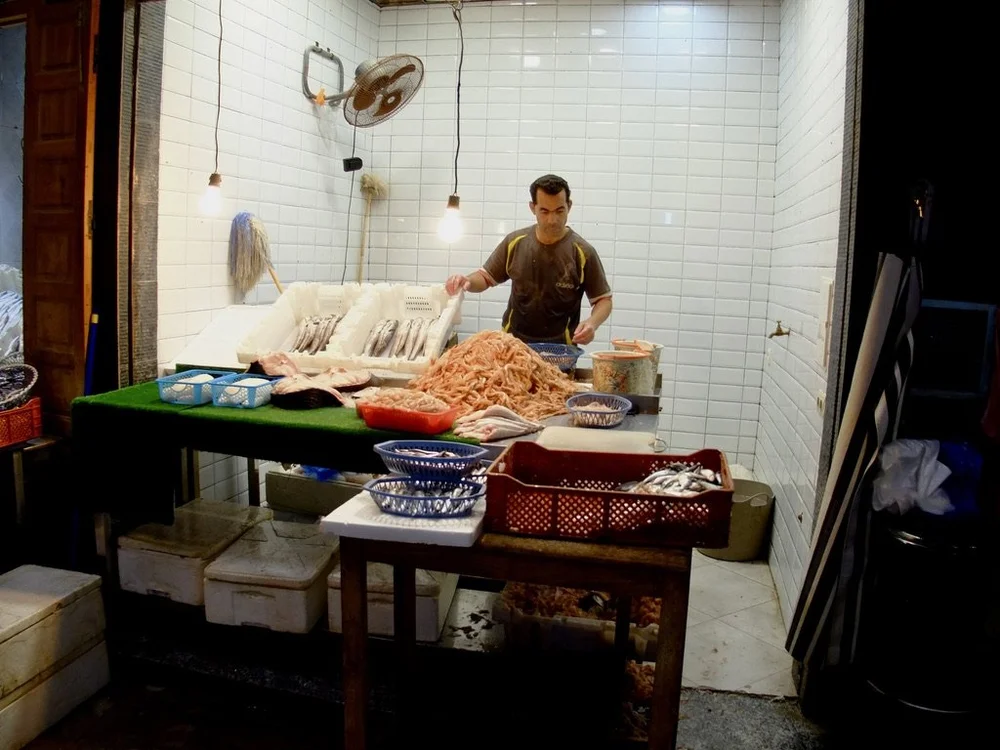  The souk vendors buy what  they expect to sell that day.    Prices are higher in the morning when you can get your perfect choice.  Later in the day, the prices come down but the buyer does not have as many choices.  