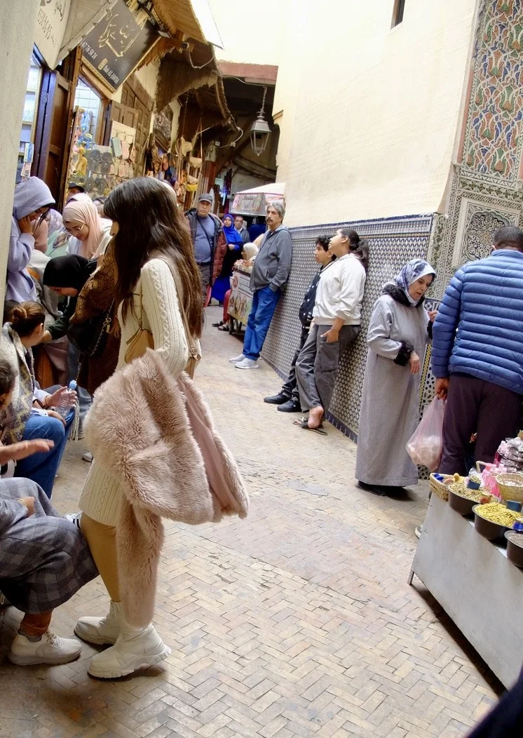 Not every Moroccan female wears a hijab.