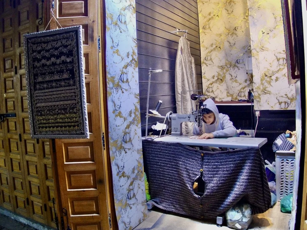 Enterprising young guy.