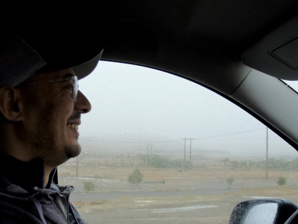 Yousseff had gotten us all laughing.