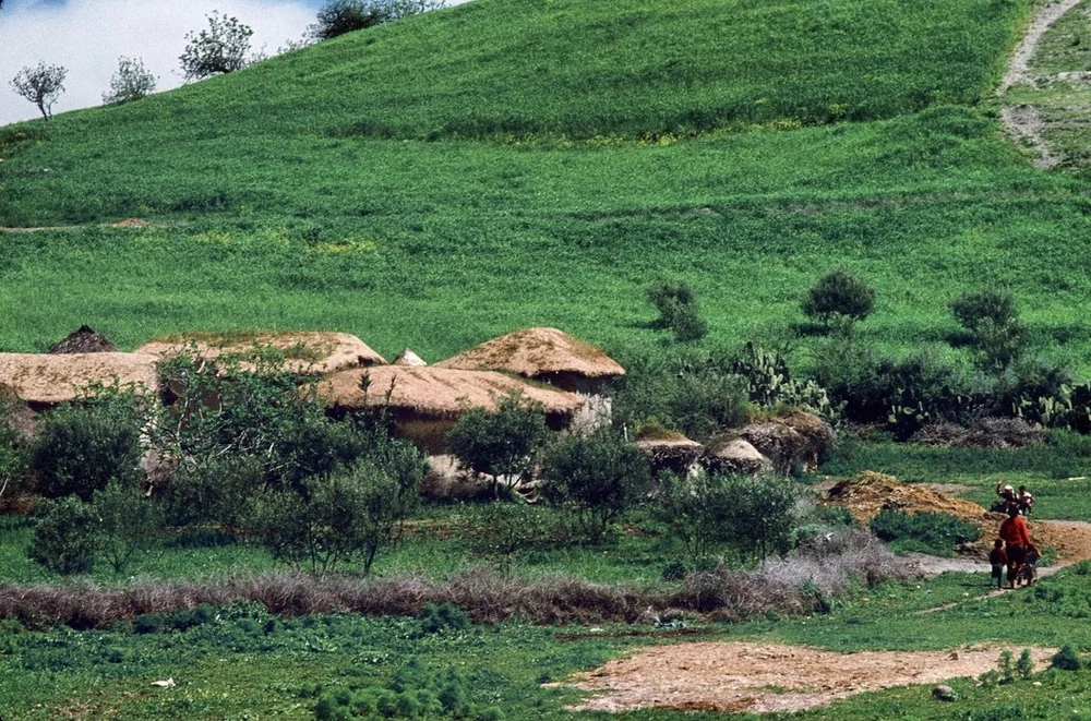 1978.  My guess is somewhere between Tetouan &amp; Fez or between Fez &amp; Marrakech.