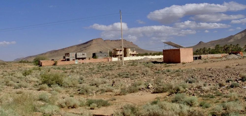  Most often, like here, buildings seemed to be abandoned mid-construction with materials piled around. That was because of… 