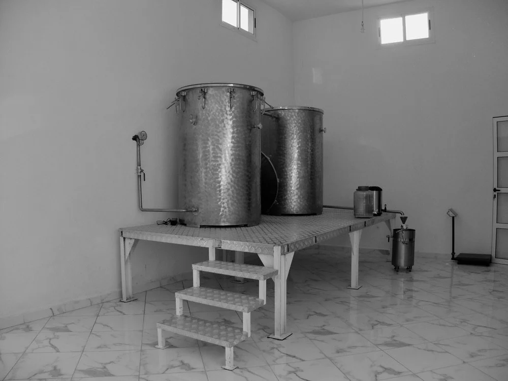 It takes up to three tons of rose petals... 