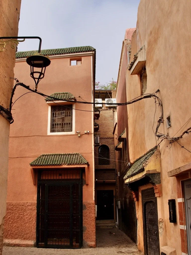  A more upscale area of the Medina. 