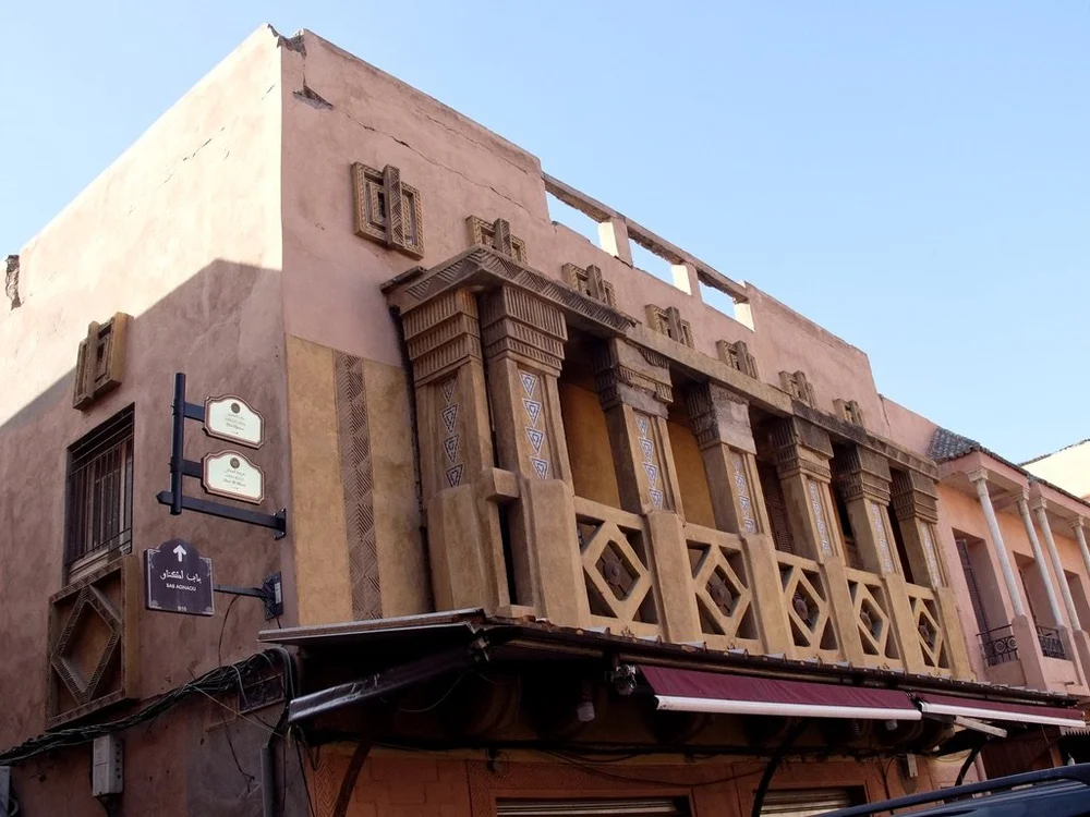  This was or is? the home of a Jewish merchant.  One can recognize that by the architecture, in particular the long vertical windows. 