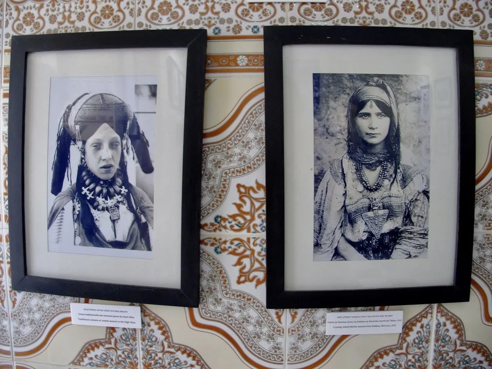  Salat Al-Azama    “Traditonal costume of Jewish women in the High Atlas.    A young Jewish Berber woman...1915." 