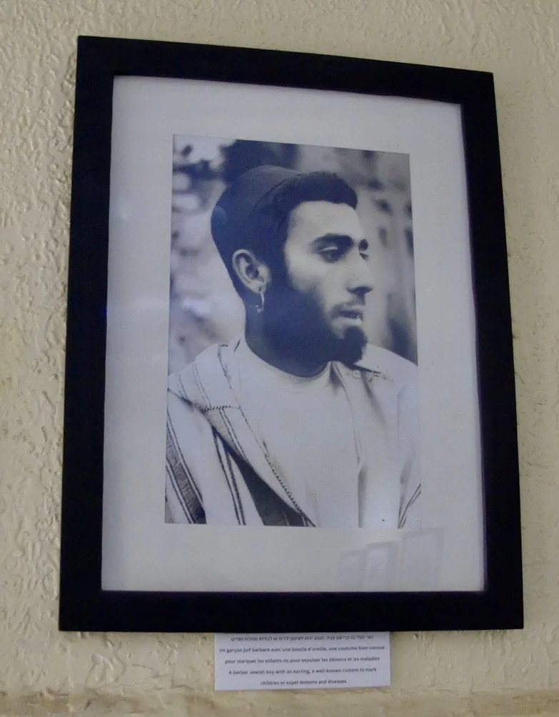  Salat Al-Azama   “A Jewsh Berber boy with an earring, a well-known custom to mark children or expel demons &amp; diseases.” 