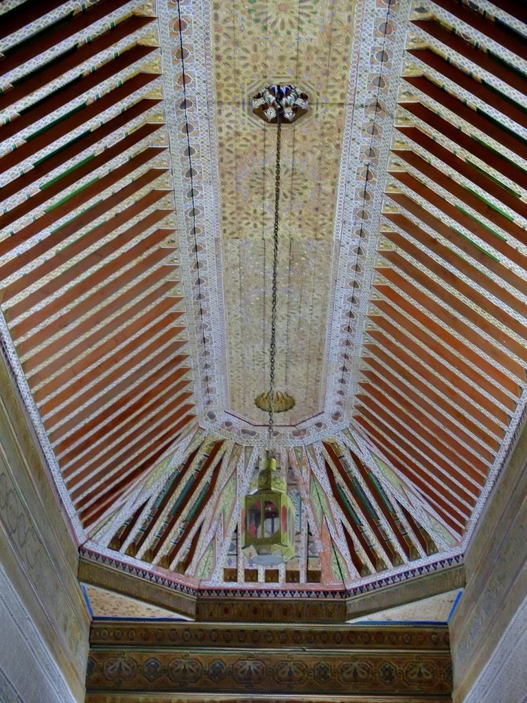  “The Bahaia Palace was built in the 19th century for Si Moussa, grand vizier to the sultan.” 