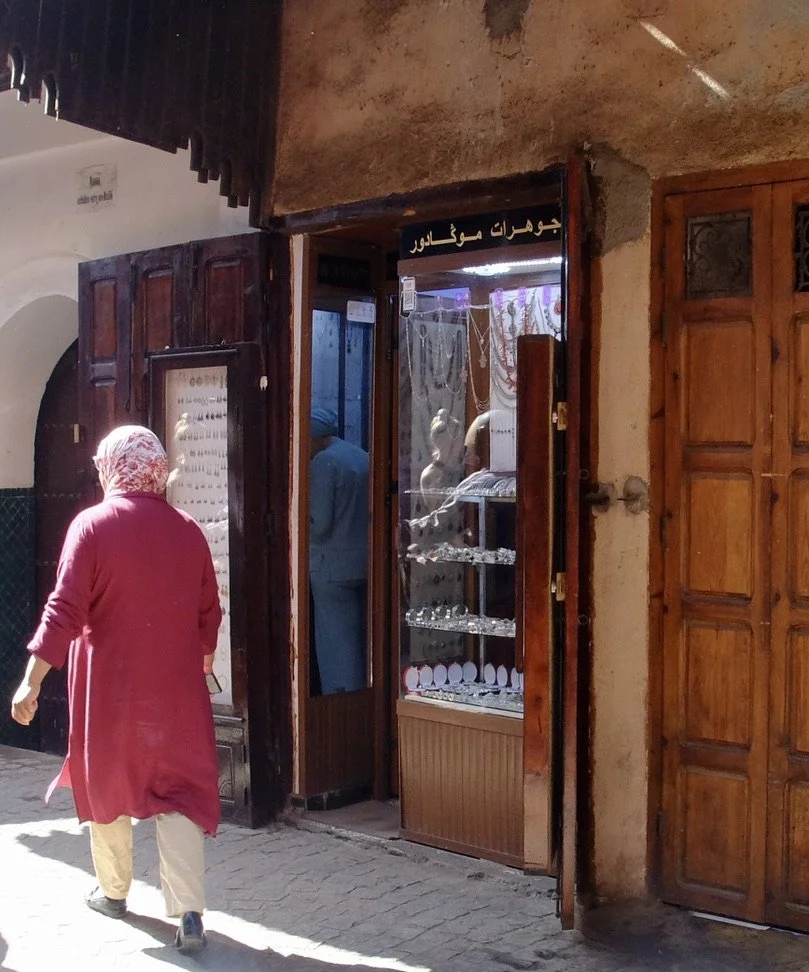 We did some damage in this jewlery shop.  Our guide, Youssef, had never been in it.
