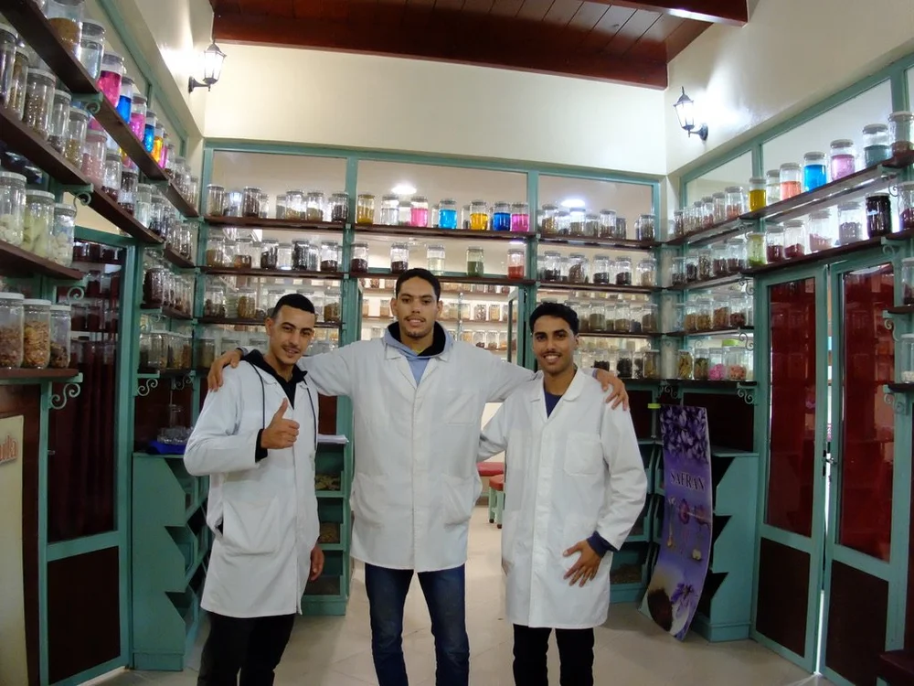  Herboristerie Bab Agnaou. 