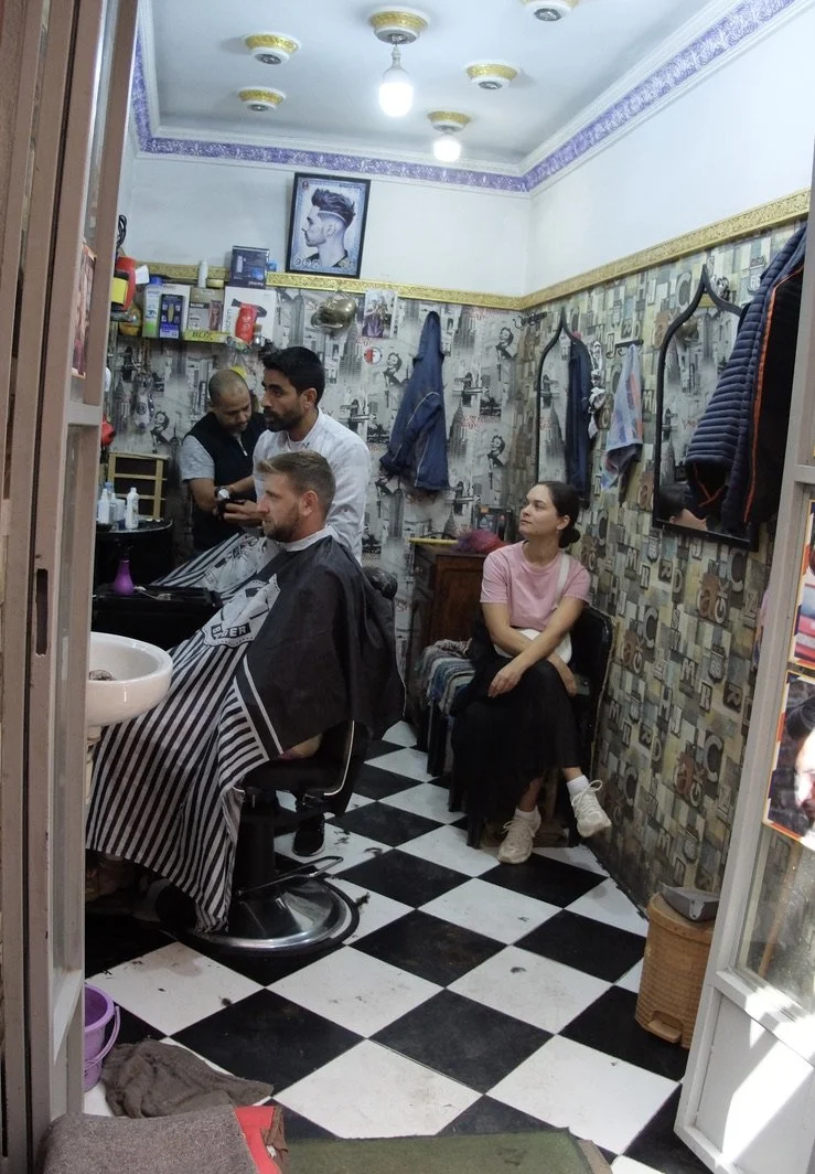 Medina barbershop.