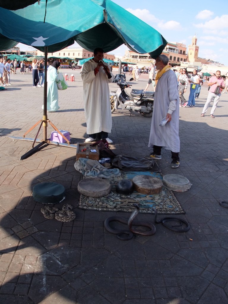 Jemaa el-Fnaa Square.  