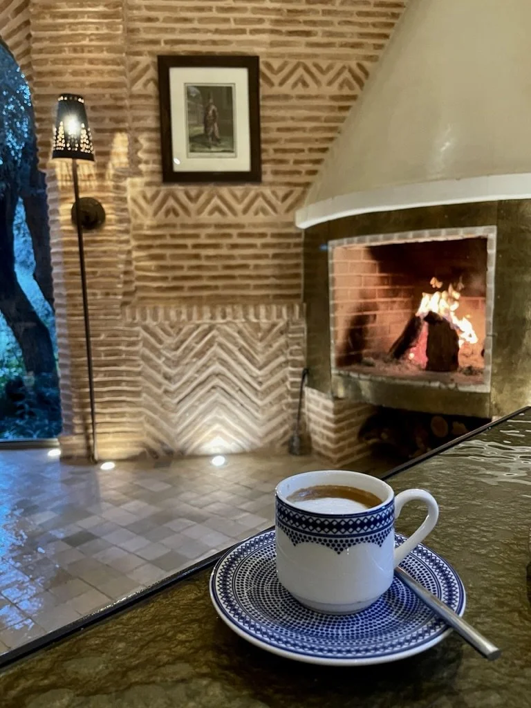 I finally figured out when to order a capuccino so it would be ready when the pastries arrrived.