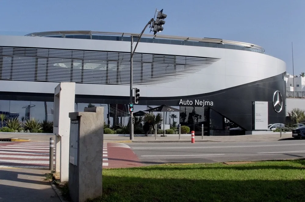  Casablanca is the financial capital of Morocco.   That fact was represented in the architecture &amp; businesses. 