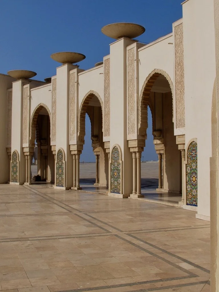  The promontory that it’s built on is partially filled in ocean front.  No one can say how many hundreds of millions dollars it cost , in a lower mid-income country.  From the Kingdom of Morocco Fondation de la Mosquée Hassan II’s website:  “Expressi