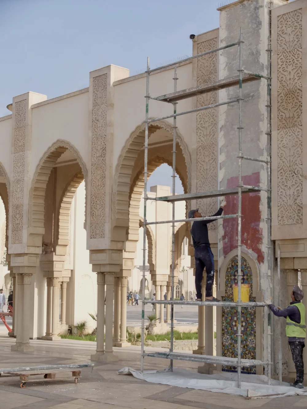  “Effective restoration works were instituted in April 2005.”  With the constant exposure to sea water &amp; wind this must be a forever project like maintaining the Golden Gate Bridge. 