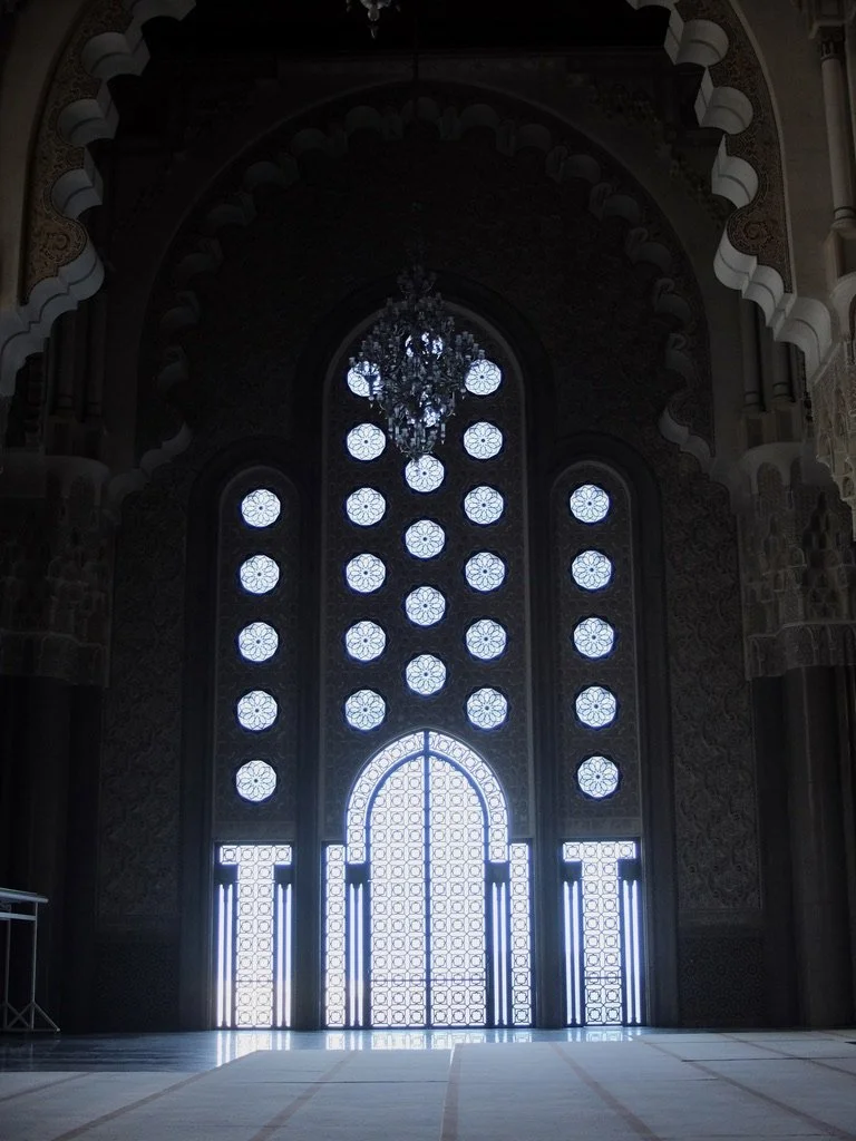  Worshippers can pray looking out over the sea. 
