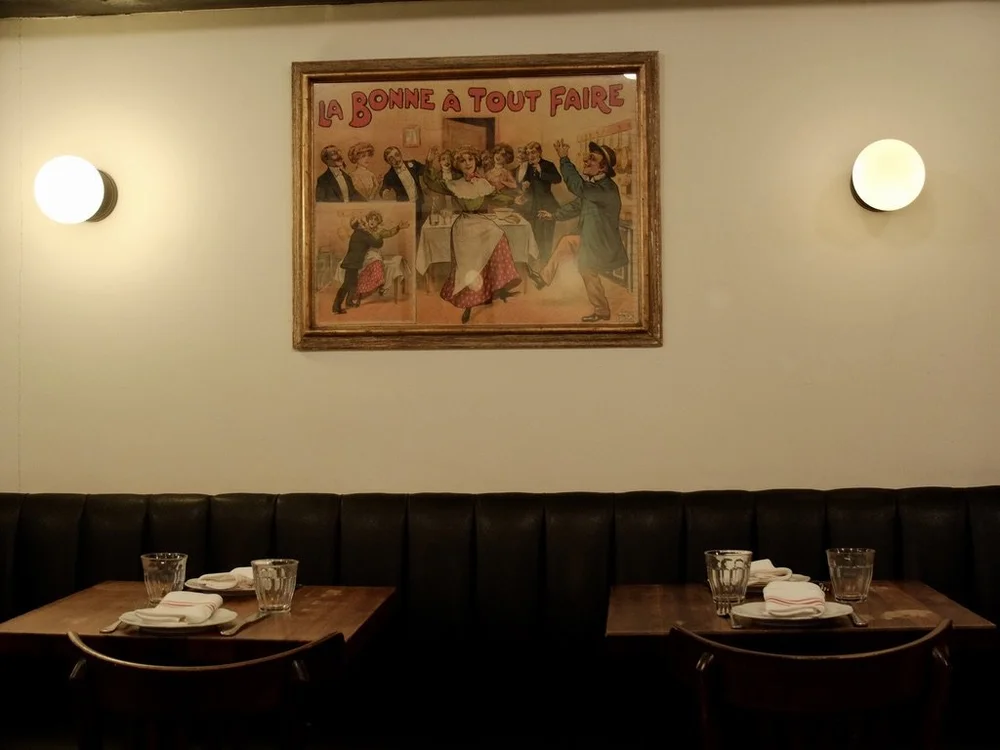  After an absence of many years it was nice to return to la bonne soupe on West 55th Street. 