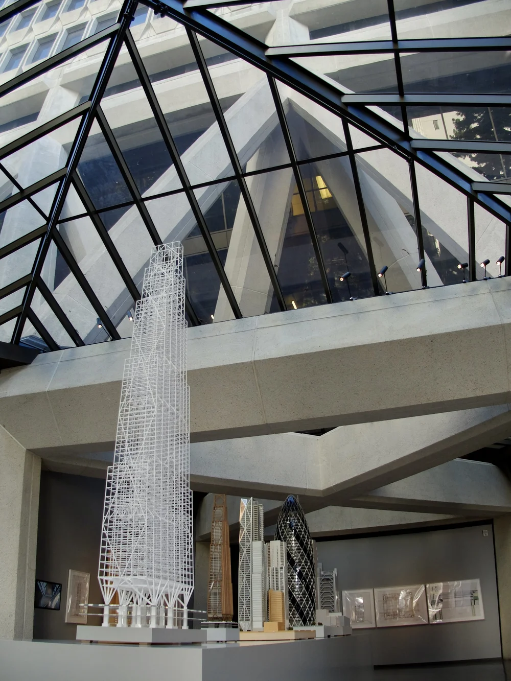  Three models of stages of 270 Park Ave. are exhibited in “… ‘ The Vertical City ,’ a new exhibition of tall buildings by Norman Foster and Foster + Partners opened at the newly refurbished Transamerica Pyramid.” I was surprised to find this on an un