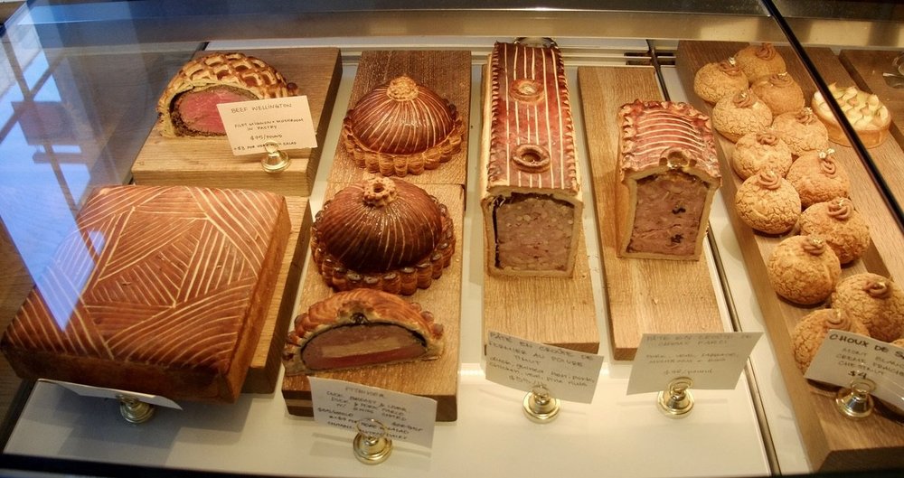 ..."serving pâté en croûte, brioche feuilletée and much more…"