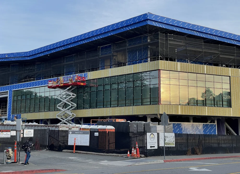 Center for Student Success College of Marin nearing completion.