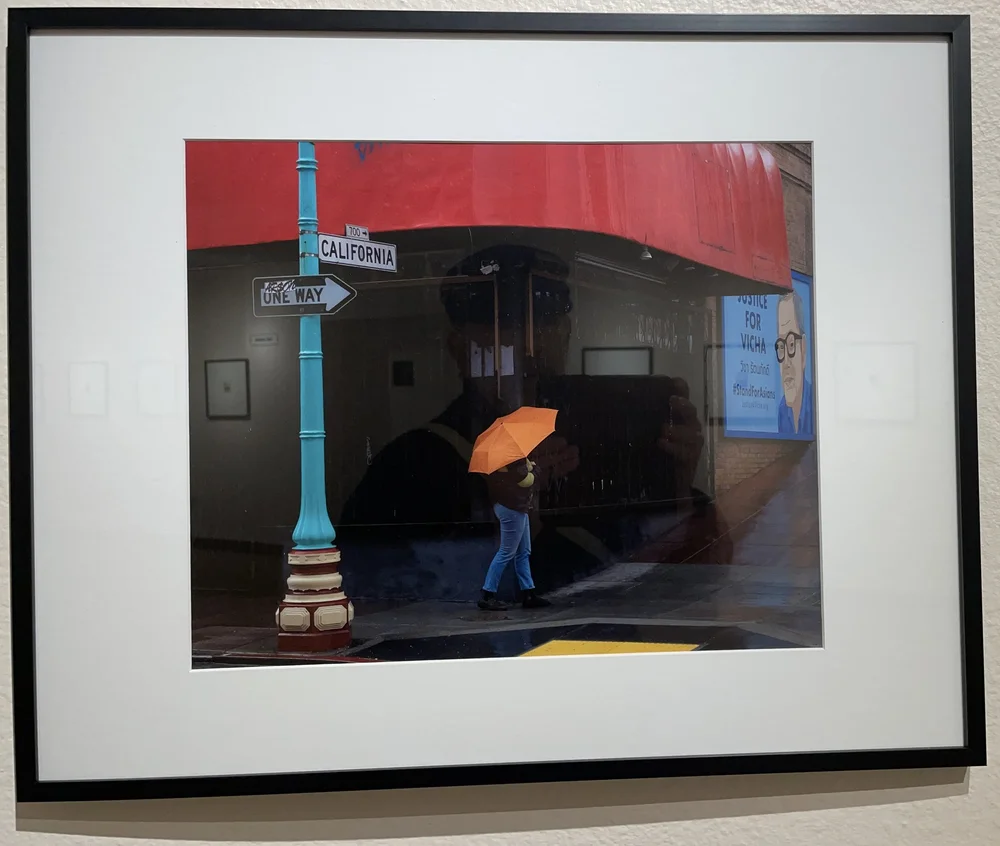 Suz Lipman "The Orange Umbrella"  $350-